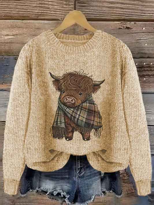 Pull Laine  Bison mignon