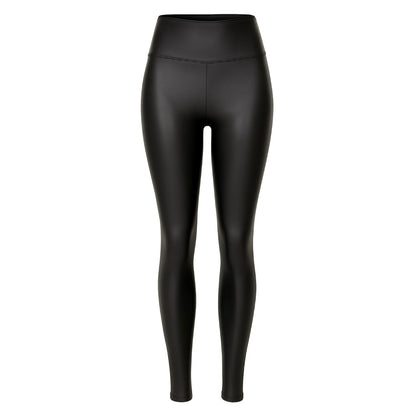 Legging Effet Cuir - Gainant et Molletonné