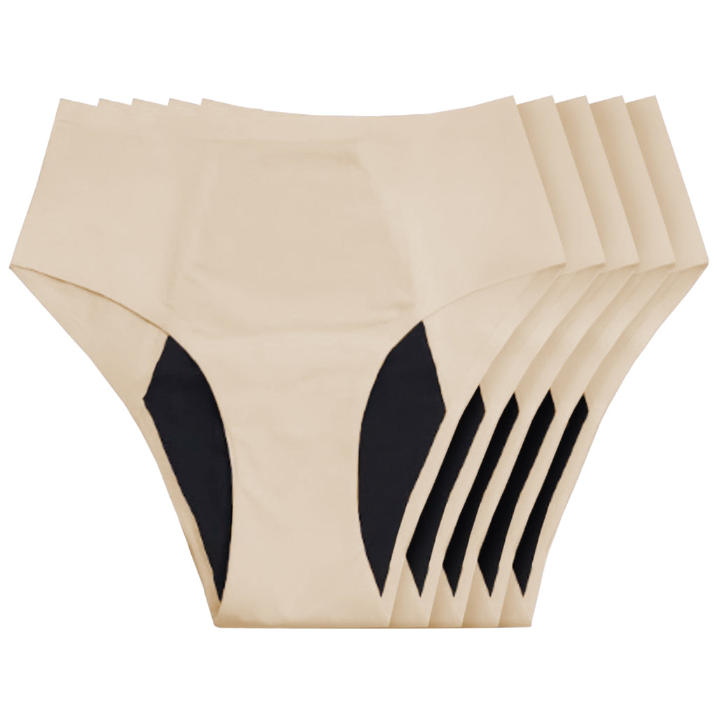 Culotte haute imperméable sans coutures (paquets à forte absorption)