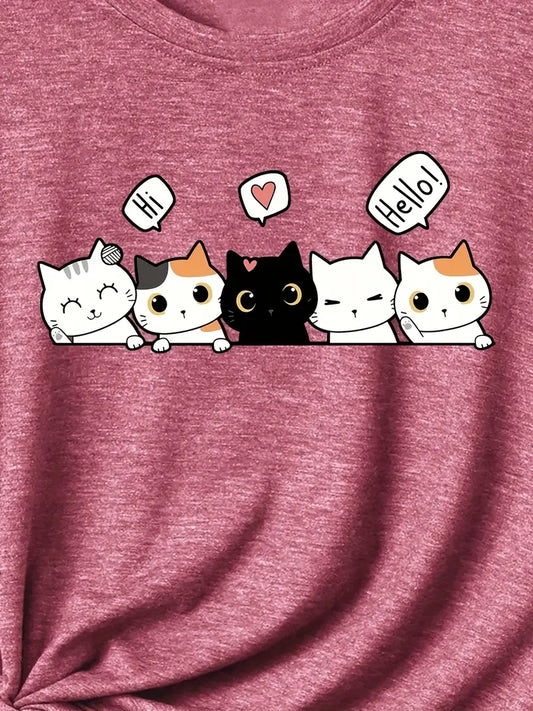 T shirt Petits chats