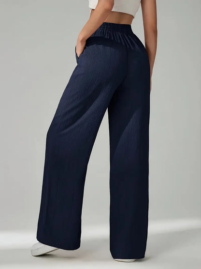 Pantalon Léger Bleu Marine