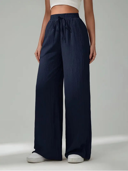 Pantalon Léger Bleu Marine